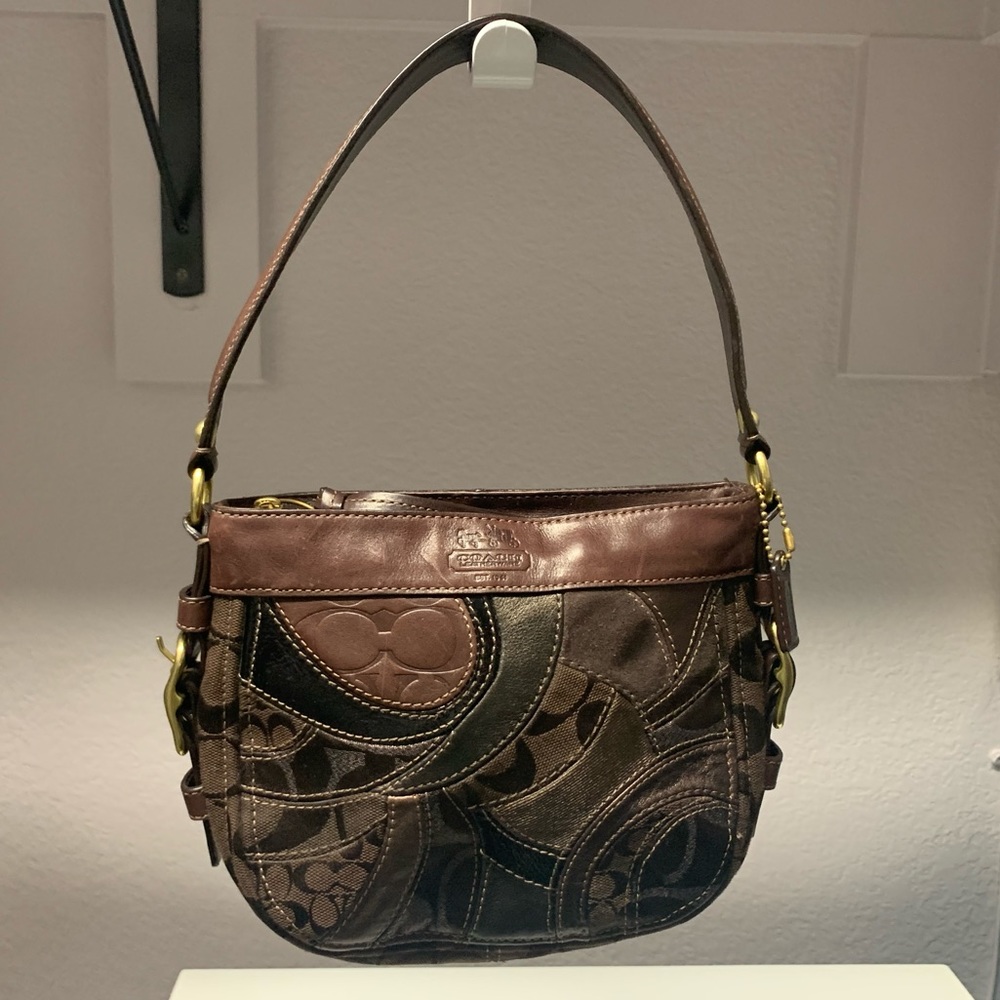 Coach patchwork mini bag
